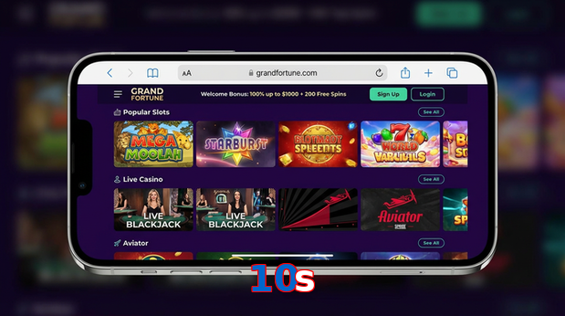 Main screen of 10S ios page for PK players